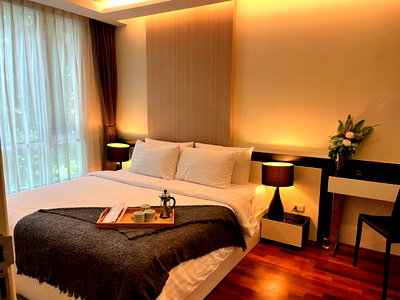 Condos for rent : Beverly 33 condo for rent near BTS Phrom Phong. Free full service package. (Line ID: nokenos)