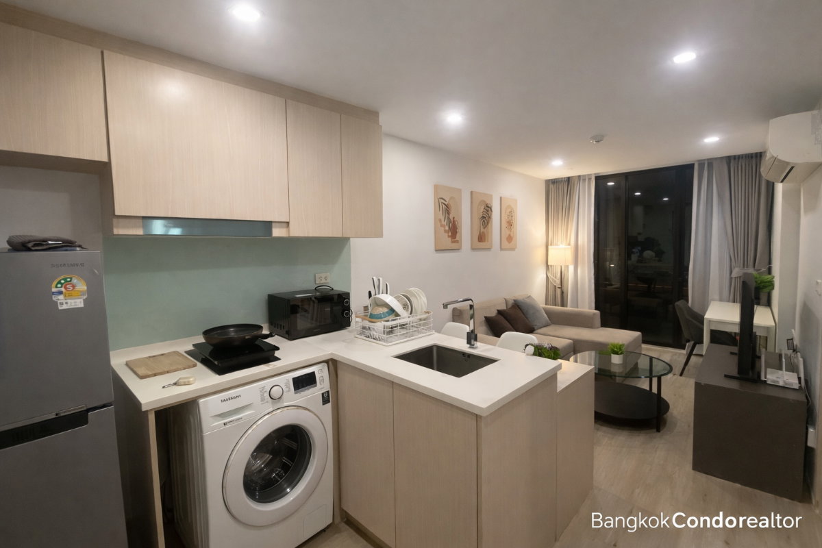 รูป 🍀🍀 Fully furnished💝 ให้เช่า📌 เซอริโอ้  (Line: @rent2022) BTS อ่อนนุช พร้อมเข้าอยู่ ราคาดี!!🔖A11134 - รูปที่ 5/9