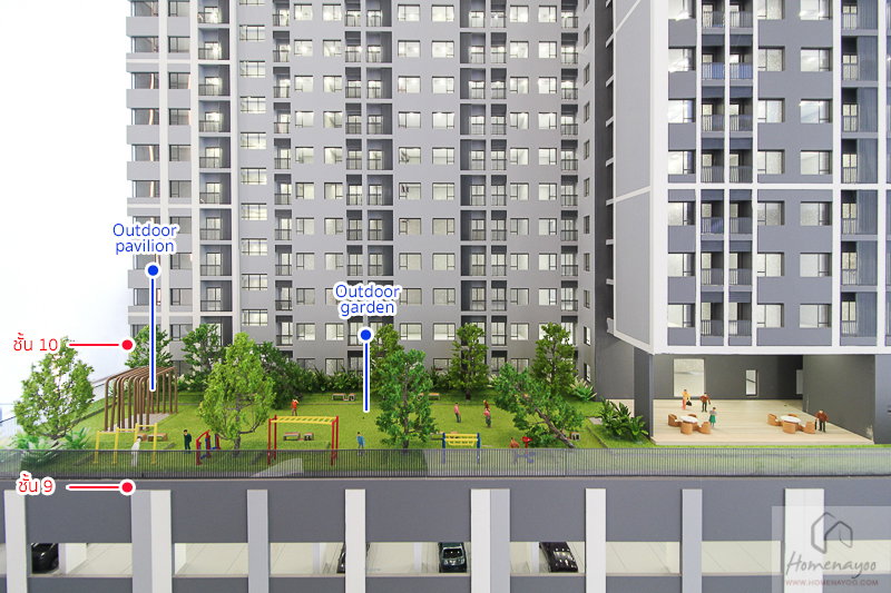 รูป เดอะลิฟวิ่น เพชรเกษม  24.02 ตร.ม อยู่ชั้นที่ 12 อาคารB - รูปที่ 24/26