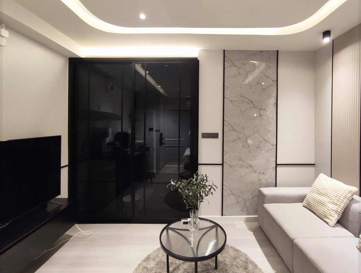 รูป ว่างพร้อมอยู่! ซิตี้ ลิฟวิ่ง รัชดา. สตูดิโอ 37ตร.ม. Line id: @pfagent - รูปที่ 3/10