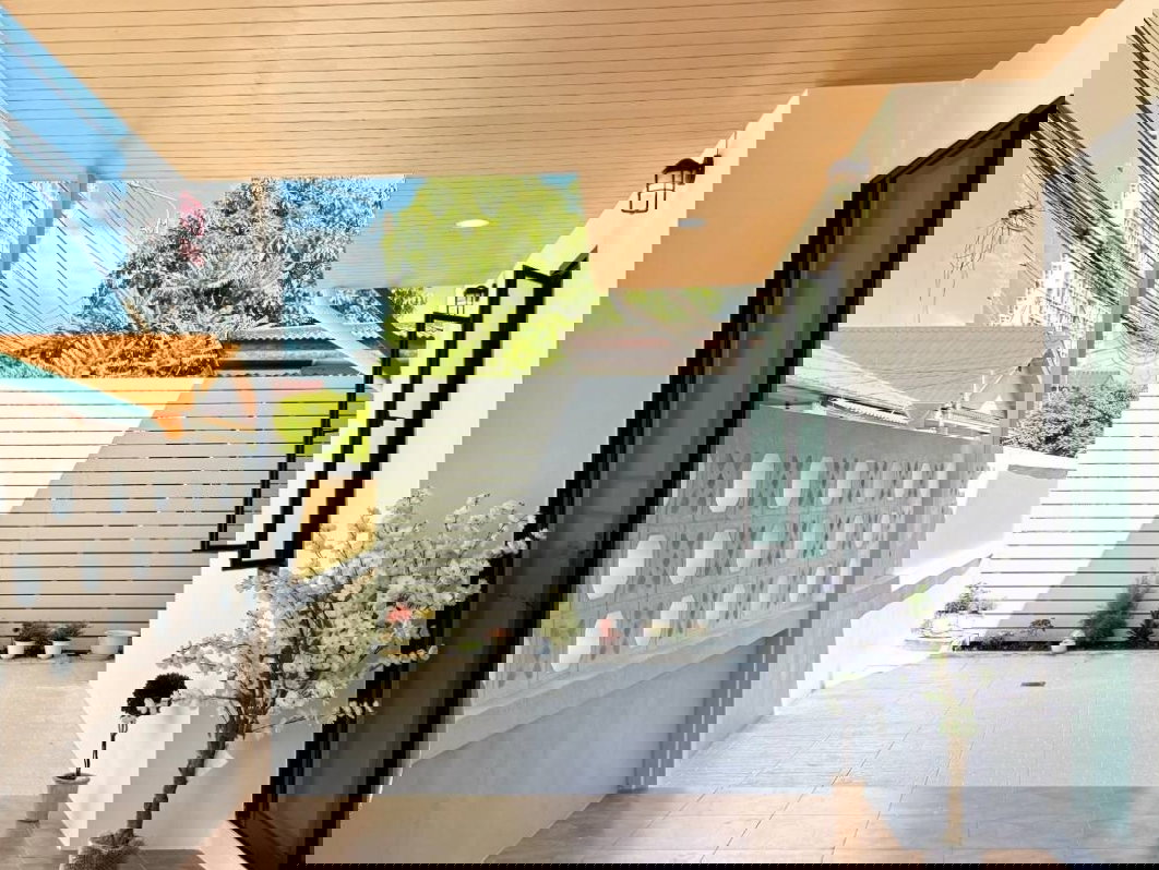 รูป ขายบ้าน รีโนเวทใหม่ หมู่บ้านแสงอรุณ รามอินทรา 68 เนื้อที่ 43 ตร.ว. 3 นอน 2 น้ำ ใกล้รถไฟฟ้าสายสีชมพู สถานีนพรัตน์ ทำเลศักยภาพ พร้อมอยู่ - รูปที่ 15/27