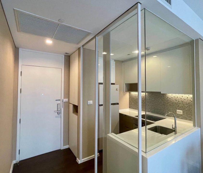 รูป 🏙️ ห้องมุม วิวสวยสะกด! The Saint Residences | ชั้น 21 ตึก A ✨ 63 ตร.ม. 2 Bed 2 Bath 🛋️ ห้องใหม่กริ๊บ เฟอร์ครบ พร้อมเครื่องซักอบผ้า 🧺 - รูปที่ 5/6