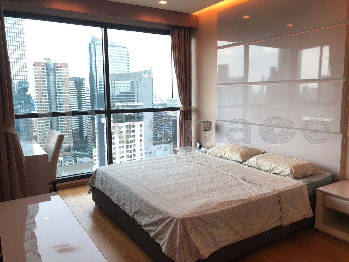 รูป ▚ LI130ツ ให้เช่า: The Address Sathorn 2BR 65.87sqm. 42K ✨ ห้องเพิ่งว่าง! ชั้นสูงมาก ลมดี ห้องสะอาดโทนอุ่น เรียบหรู 🏙️ - รูปที่ 3/5