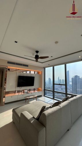 2-bed condo for rent, 94 sqm, The Bangkok Sathon