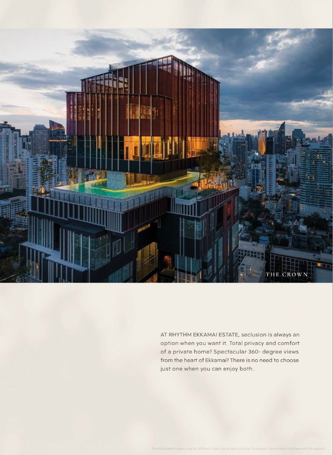 รูป 🌟 Rhythm Ekkamai Estate  โครงการ ริธิ่ม เอกมัย เอสเตท 1ห้องนอน 1ห้องน้ำ 1นั้งเล่น 1ครัว 1ระเบียง🌟 - รูปที่ 7/8