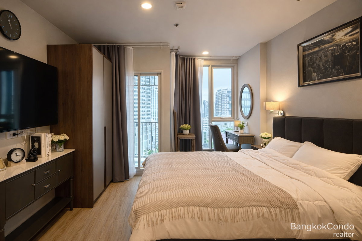 รูป 🍀🍀🍀 Prime condo location 🚆ให้เช่า📌 คัลเจอร์ ทองหล่อ(Line:@rent2022)BTS ทองหล่อ✨พร้อมเข้าอยู่🌼A09971 - รูปที่ 7/11