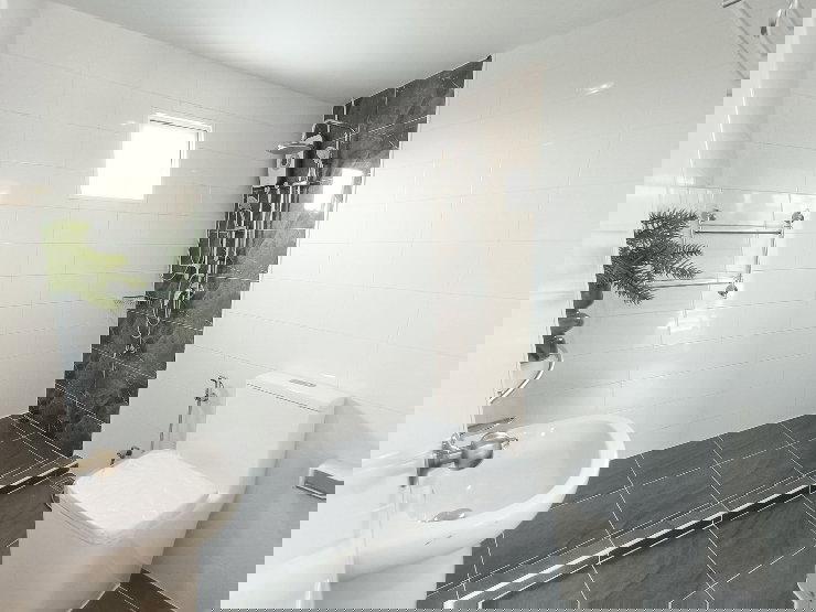 รูป หนองจอก  ประชาสำราญ หมู่บ้านเอ็กซ์เทนโซ  ใกล้ สถานีตำรวจประชาสำราญ นัดชมบ้าน 085-318-6868 คุณวา - รูปที่ 23/24