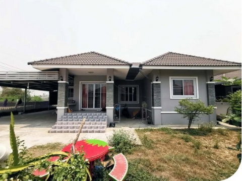 BB13123 ขายบ้านเดี่ยว หมู่บ้านวนาสิริ ตำบลบ้านกลาง อำเภอเมืองลำพูน จังหวัดลำพูน