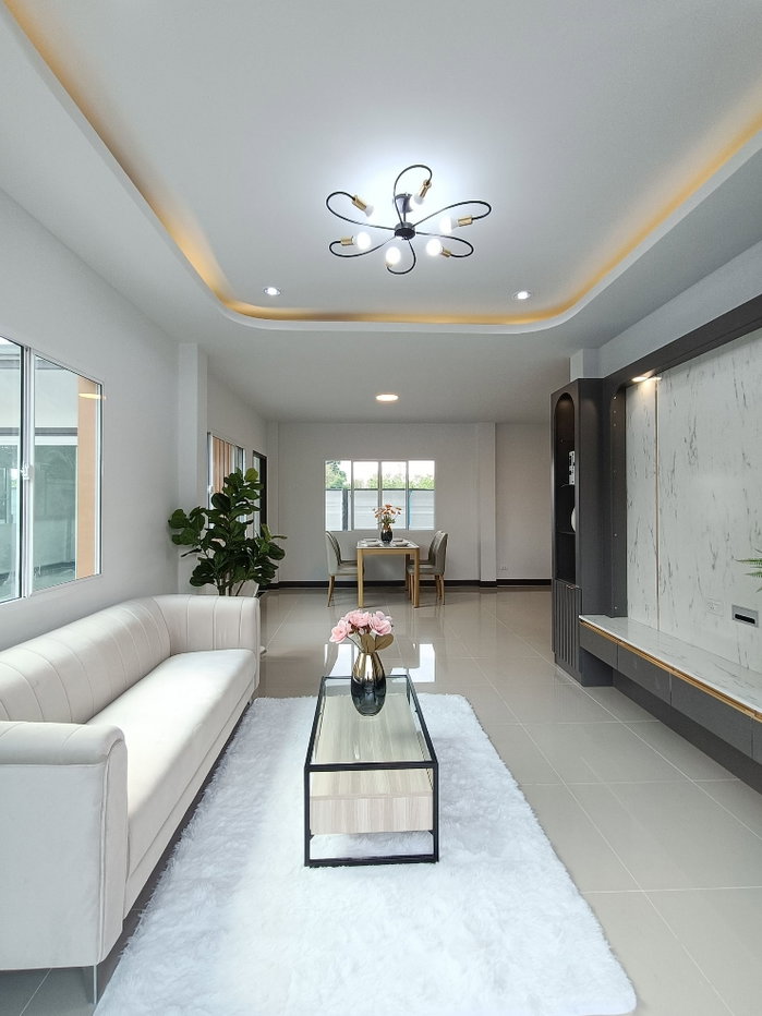 รูป หนองจอก  ประชาสำราญ หมู่บ้านเอ็กซ์เทนโซ  ใกล้ สถานีตำรวจประชาสำราญ นัดชมบ้าน 085-318-6868 คุณวา - รูปที่ 6/24