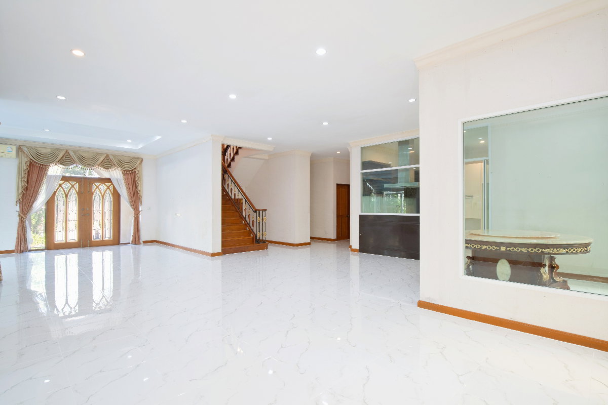 รูป [บ้านวิวสระ] คิวเฮ้าส์ อเวนิว พระราม 5 บ้านเดี่ยวหลังใหญ่ บรรยากาศรีสอร์ท  - รูปที่ 19/25