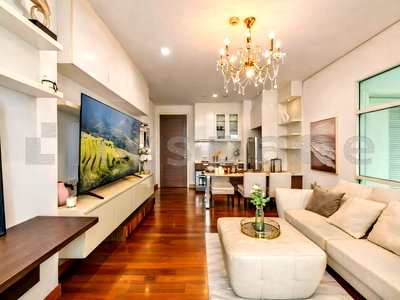 Condos for sale : ▚ LI124ツ FOR SALE: Ivy Thonglor 1BR 50sqm. 6.9M ✨ Luxury Condo at a Steal! Price dropped by millions, Corner Unit, High Floor 🏙️