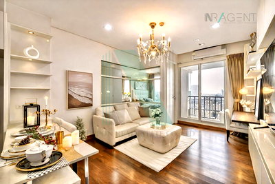 ขายคอนโด : ขายคอนโด ไอวี่ ทองหล่อ อาคาร 1 ชั้น 21 1 ห้องนอน ขนาด 50 ตรม ใกล้ Maxvalu Tanjai