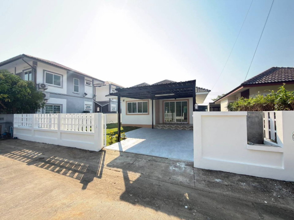 รูป ขายบ้านเดี่ยวสันทราย ใกล้มหาวิทยาลัยแม่โจ้  บ้านสวยพื้นที่เยอะ รีโนเวทใหม่-SW003604 - รูปที่ 5/19