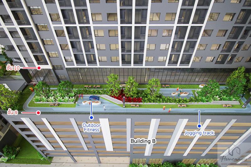 รูป เดอะลิฟวิ่น เพชรเกษม  24.02 ตร.ม อยู่ชั้นที่ 12 อาคารB - รูปที่ 25/26