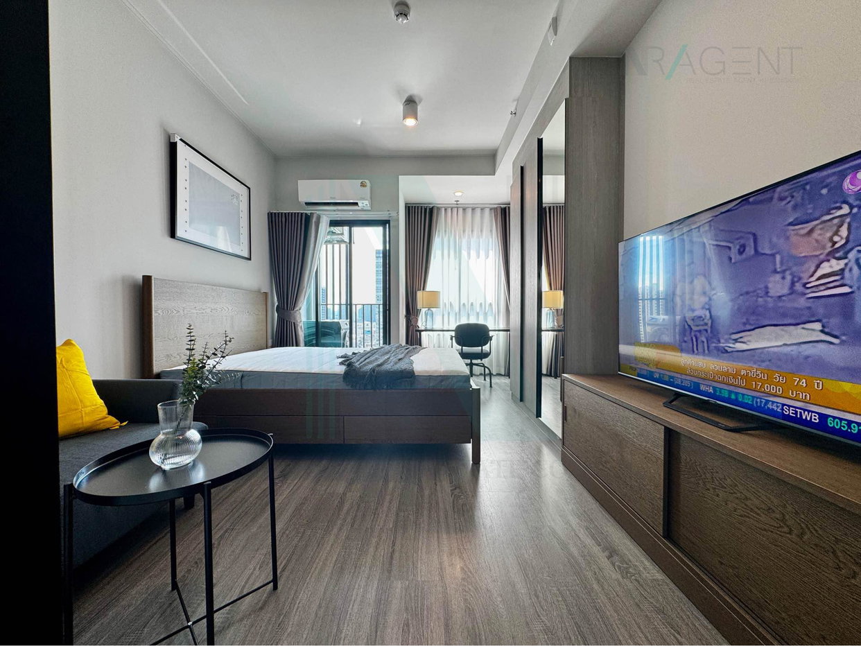 รูป 🔺 ให้เช่าคอนโด ไอดีโอ รามคำแหง ลำสาลี สเตชั่น อาคาร 1 ชั้น 17 สตูดิโอ ขนาด 25 ตรม ใกล้ The Mall บางกะปิ - รูปที่ 6/8