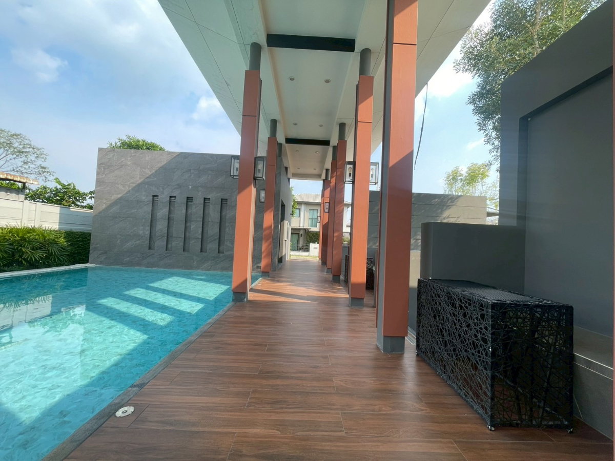 รูป ขายบ้านเดี่ยว 2 ชั้น หมู่บ้านแกรนด์พลีโน่ รามอินทรา-วงแหวน หลังมุม พร้อมอยู่#LB07 – 001190 - รูปที่ 8/14