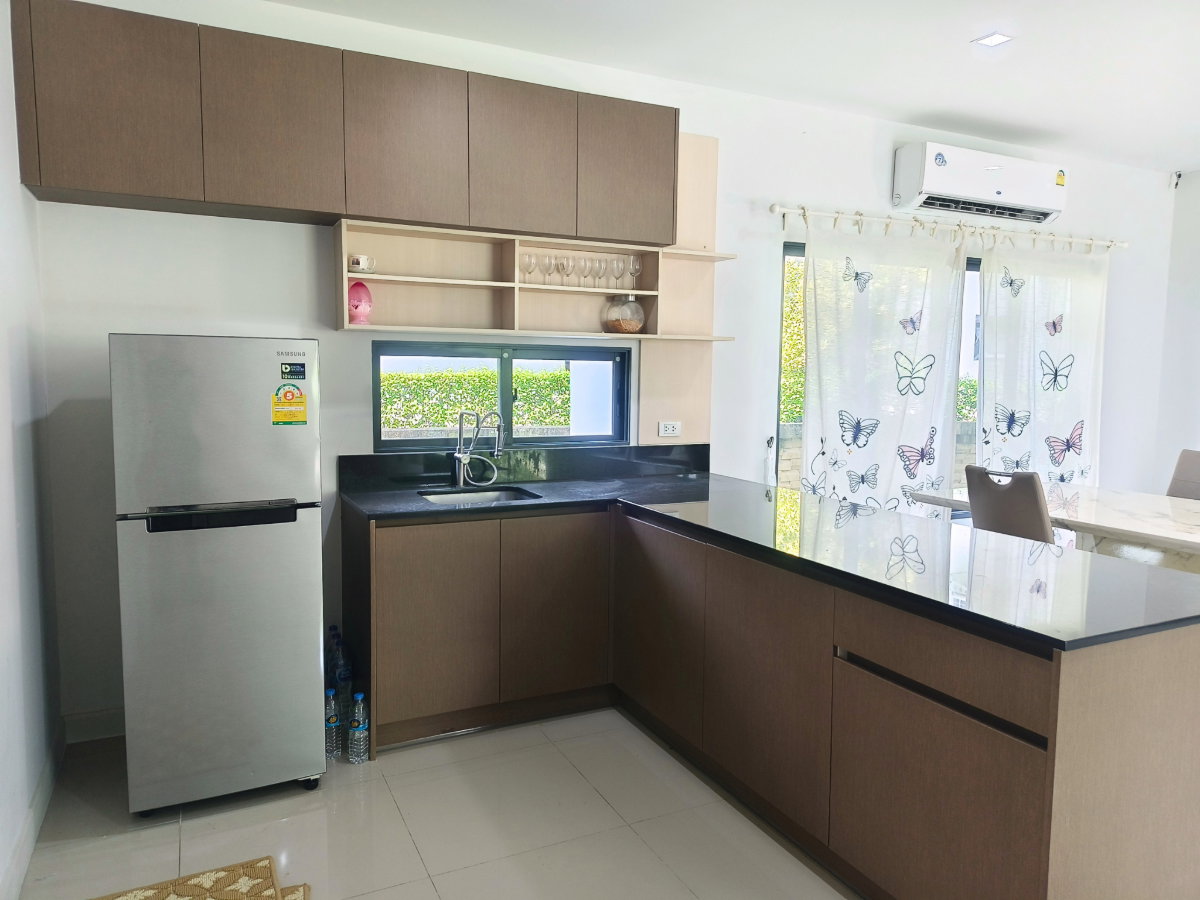 รูป ขาย บ้านเดี่ยว แปลงมุมติดสวน ถูกที่สุดใน type เดียวกัน มีห้องนอนชั้นล่าง ตกแต่งสวยพร้อมอยู่ หมู่บ้านบุราสิริ วงแหวน-อ่อนนุช 4ห้องนอน 4ห้องน้ำ - รูปที่ 12/30