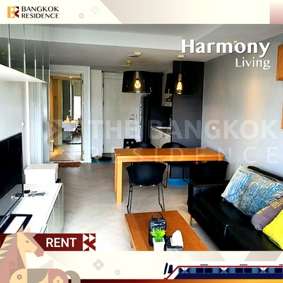 คอนโดให้เช่า : เช่าคอนโด 💎Harmony Living ใกล้ BTS นานา 35K 2นอน 85ตรม ✨ห้องกว้าง เฟอร์ครบ