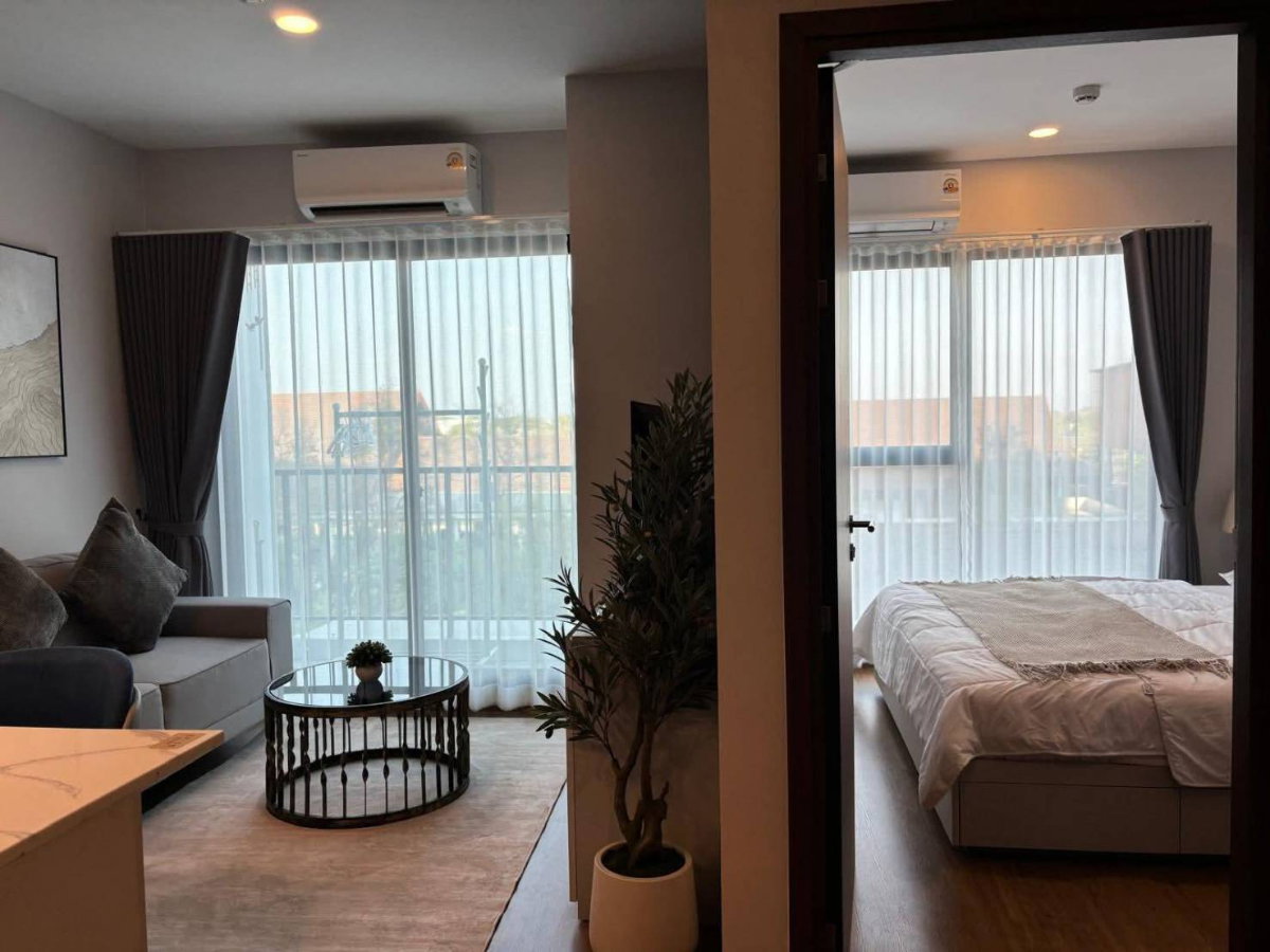 รูป ให้เช่า คอนโด Arise Charoenmueang (อะไรซ์ เจริญเมือง) เชียงใหม่ ห้องใหม่พร้อมอยู่ บิ้วอินครบ (R1019) T.0946511456 - รูปที่ 4/10