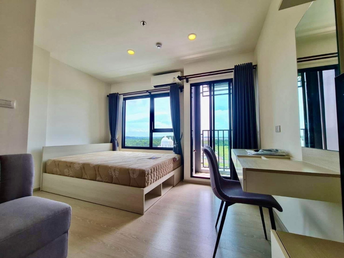 รูป ANM-097 ให้เช่า คอนโด เอสเซ้นท์อุบลราชธานี 1 นอน 1 น้ำ พื้นที่ 24.29 ตร.ม เฟอร์ครบพร้อมอยู่ เพียง 8,500 บาท เท่านั้น - รูปที่ 2/7