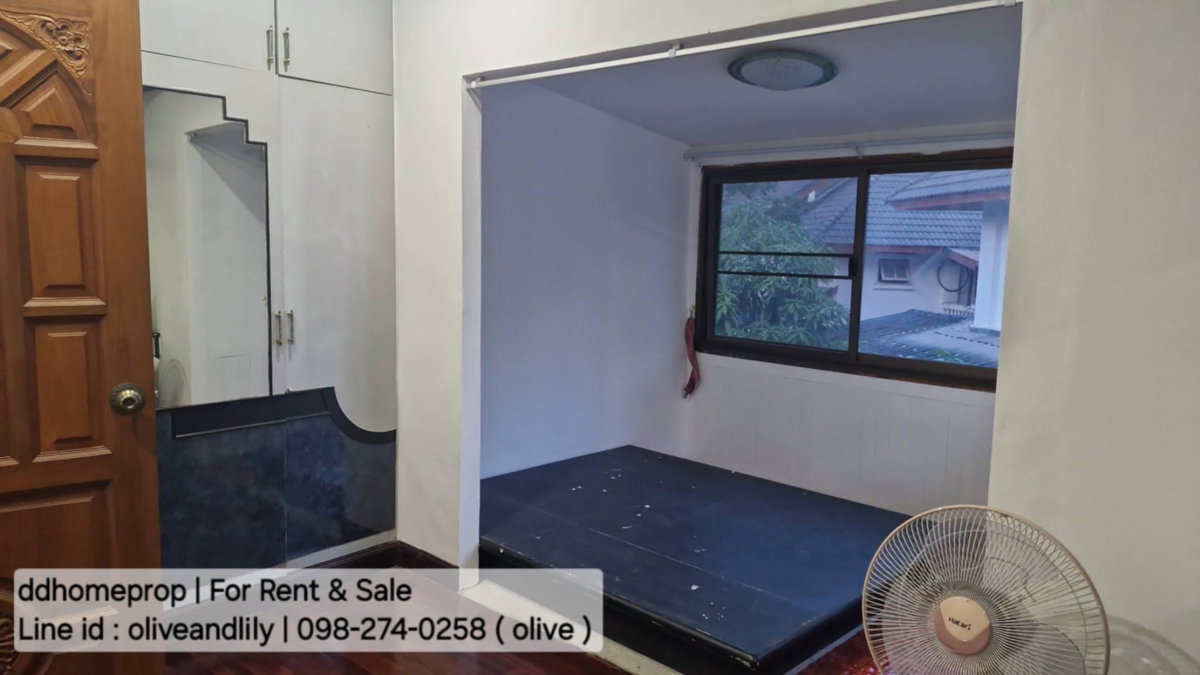 รูป ปล่อยเช่า 35,000 /เดือน บ้านเดี่ยวให้เช่า 4 ห้องนอน 3 ห้องน้ำ 2 ห้องนั่งเล่น บ้านหลังใหญ่ใกล้ทะเลบางแสน - รูปที่ 26/26