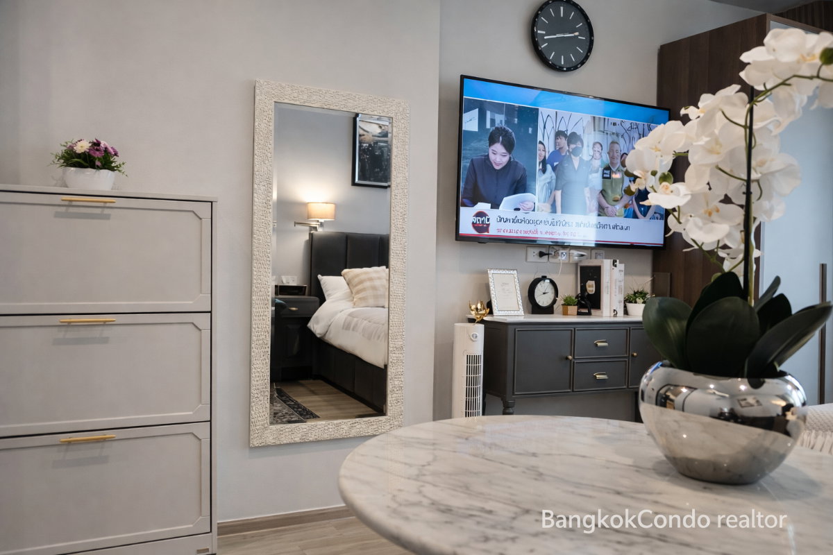 รูป 🍀🍀🍀 Prime condo location 🚆ให้เช่า📌 คัลเจอร์ ทองหล่อ(Line:@rent2022)BTS ทองหล่อ✨พร้อมเข้าอยู่🌼A09971 - รูปที่ 6/11