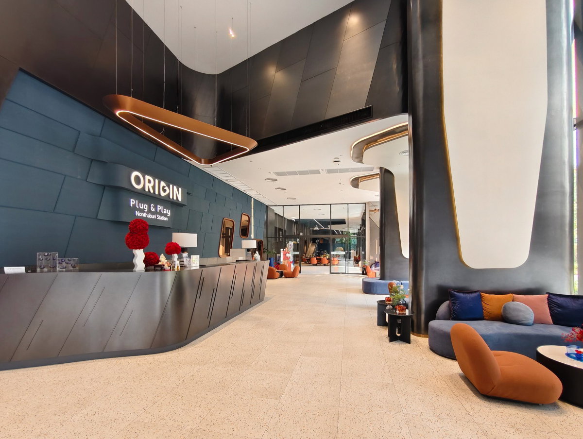 รูป 🔥 ด่วน! ห้องมุมมือหนึ่ง คอนโด ออริจิ้น ปลั๊ก & เพลย์ นนทบุรี สเตชั่น เพียง 3.49 ล้านเท่านั้น Double Volume Space ห้อง 2 ชั้น  - รูปที่ 35/36