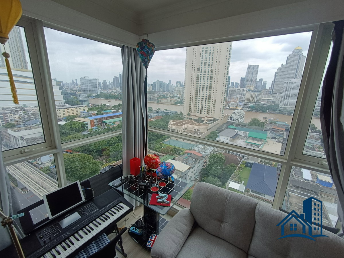 picture Corner unit, high floor, river view, completely renovated, very beautiful - 14/27