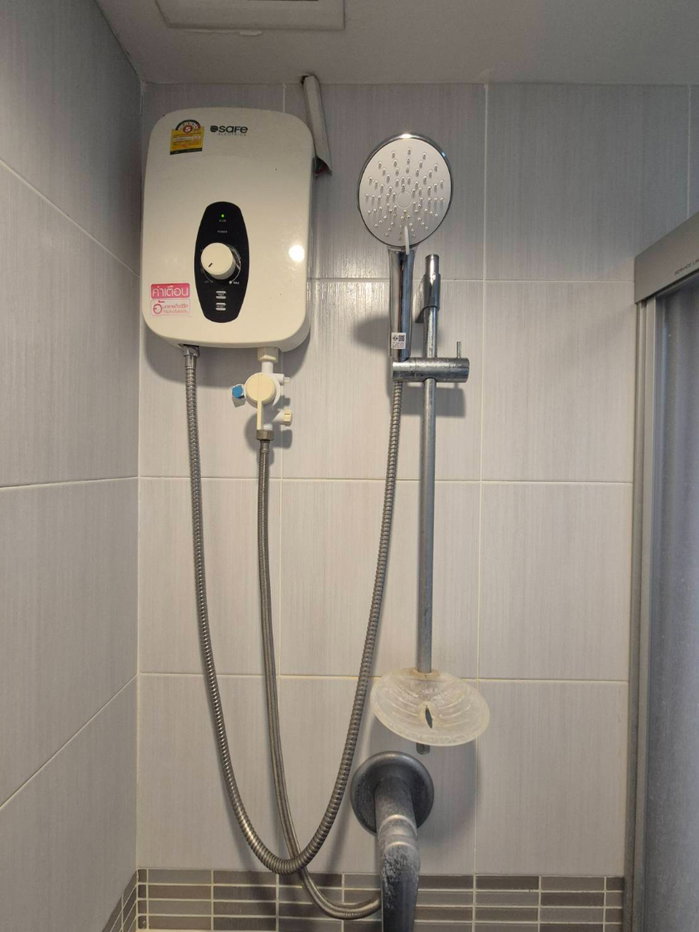 รูป ให้เช่าห้องแต่งพร้อม เฟอร์ครบ ห้องใหญ่ วิวดี ใกล้ ARL และ MRT สถานีหัวหมาก - รูปที่ 17/18