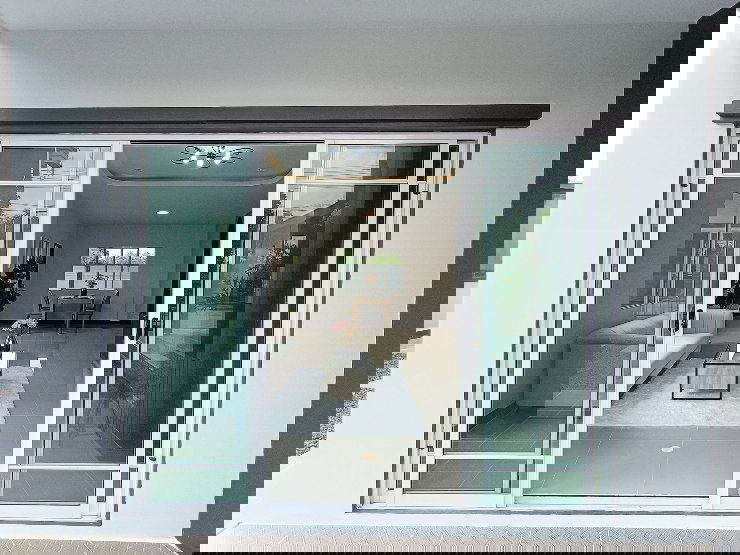 รูป หนองจอก  ประชาสำราญ หมู่บ้านเอ็กซ์เทนโซ  ใกล้ สถานีตำรวจประชาสำราญ นัดชมบ้าน 085-318-6868 คุณวา - รูปที่ 7/24