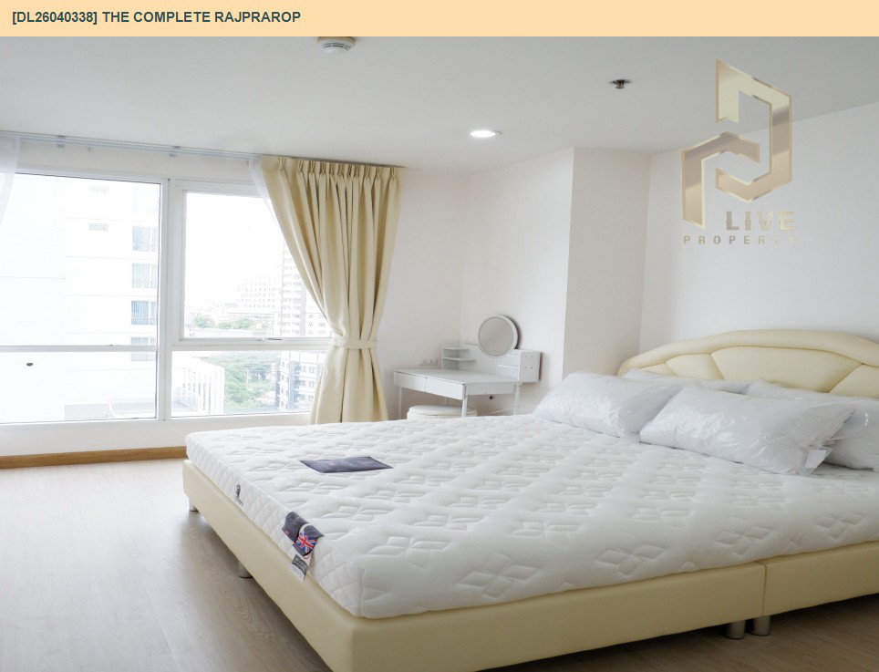 รูป DL26040338 ขายคอนโด เดอะ คอมพลีท ราชปรารภ (The Complete Rajprarop) ใกล้ BTS อนุสาวรีย์ชัยสมรภูมิ พร้อมเข้าอยู่ โทรด่วน 0800343450 LineID @655ebbvc - รูปที่ 3/11