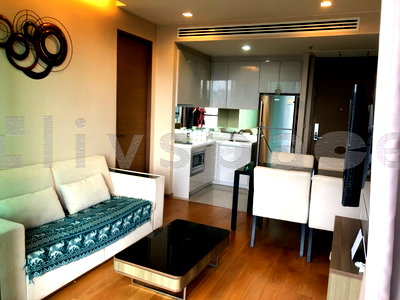 เช่าคอนโด BTS เซนต์หลุยส์ : ▚ LI130ツ ให้เช่า: The Address Sathorn 2BR 65.87sqm. 42K ✨ ห้องเพิ่งว่าง! ชั้นสูงมาก ลมดี ห้องสะอาดโทนอุ่น เรียบหรู 🏙️