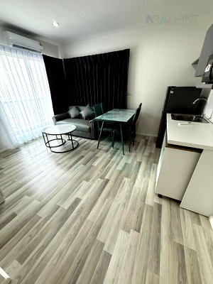 คอนโดให้เช่า : 🚩 ให้เช่าคอนโด เดอะ คีย์ แจ้งวัฒนะ อาคาร B ชั้น 12 1 ห้องนอน ขนาด 36 ตรม ใกล้ ห้างสรรพสินค้าเซ็นทรัลแจ้งวัฒนะ