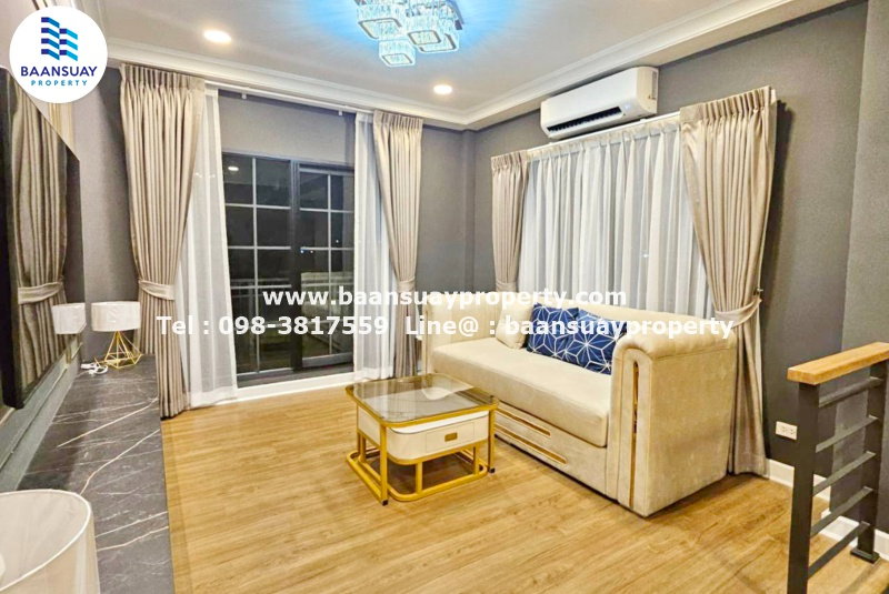 รูป ให้เช่า บ้านเดี่ยว 2 ชั้น โครงการหรู The City บางนา  พร้อมเข้าอยู่ ใกล้ Mega บางนา - รูปที่ 6/13