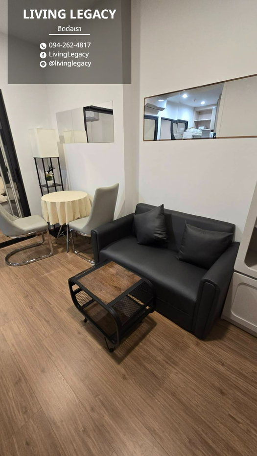 รูป TD3U5F ให้เช่าคอนโด The Livin Ramkhamhaeng 33 ตร.ม. ชั้น 8 ตึก A line id : @livinglegacy - รูปที่ 7/16