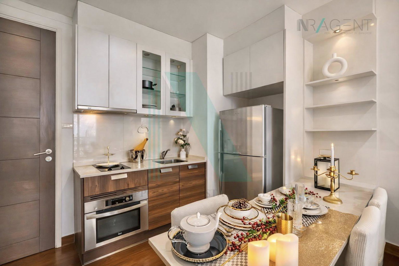 รูป ขายคอนโด ไอวี่ ทองหล่อ อาคาร 1 ชั้น 21 1 ห้องนอน ขนาด 50 ตรม ใกล้ Maxvalu Tanjai - รูปที่ 6/8