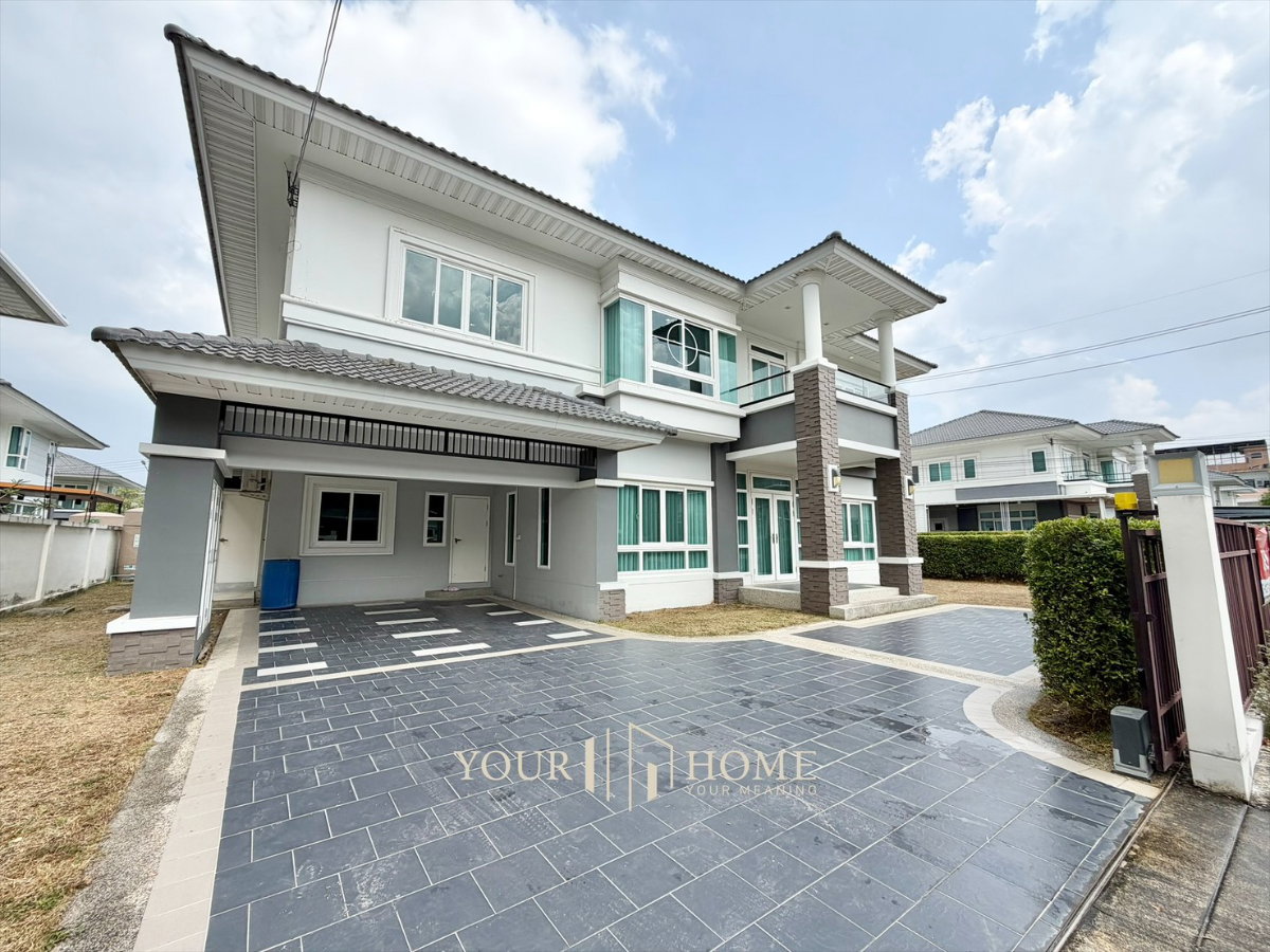 รูป บ้านศุภาลัย พาร์ควิวล์ คีรี- พระยาสัจจา🏠 ขนาดใหญ่สุด (ศุภราช )  บ้านหลังหัวมุม 5 ห้องนอน 5 ห้องน้ำ ที่ดิน 528 ตรว. - รูปที่ 1/21