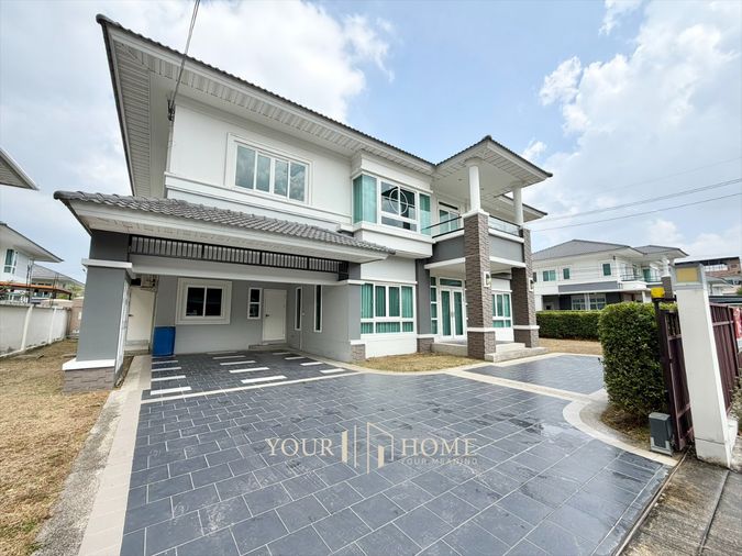 บ้านศุภาลัย พาร์ควิวล์ คีรี- พระยาสัจจา🏠 ขนาดใหญ่สุด (ศุภราช )  บ้านหลังหัวมุม 5 ห้องนอน 5 ห้องน้ำ ที่ดิน 528 ตรว.