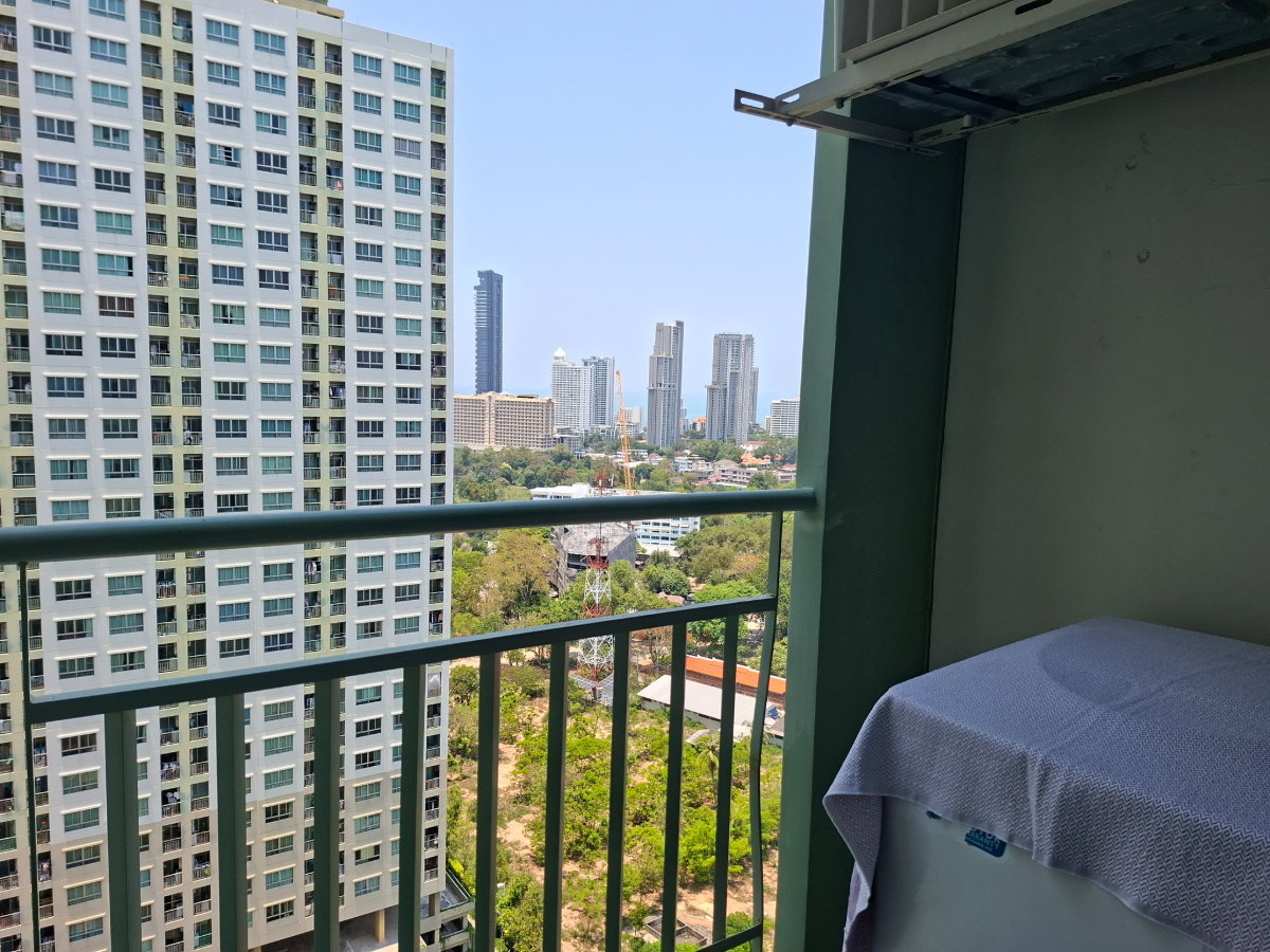 รูป LPN Wongamat - ให้เช่าคอนโด มีไฮสปีดอินเตอร์เนตห้องสวย สูง วิวทะเล ลุมพินี วิลล์ นาเกลือ – วงศ์อมาตย์ พัทยา ชั้น 21 ตึก B พร้อมเนตไฮสปีด - รูปที่ 10/12