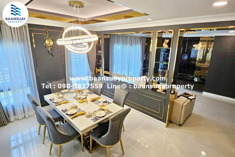 รูป ให้เช่า บ้านเดี่ยว 2 ชั้น โครงการหรู The City บางนา  พร้อมเข้าอยู่ ใกล้ Mega บางนา - รูปที่ 4/13