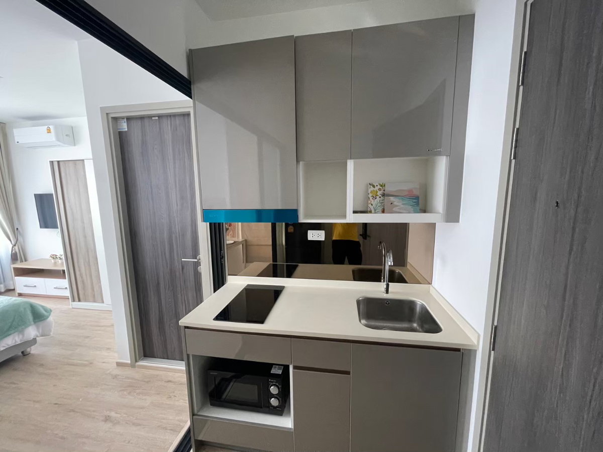 รูป ห้องว่างให้เช่า โครงการ เดอะ ริช พระรามเก้า-ศรีนครินทร์ พร้อมเข้าอยู่ - รูปที่ 4/19