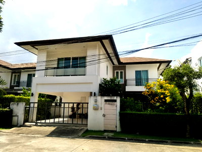 บ้านเดี่ยว ม.สยาม : 🏡 ขายบ้าน Nirvana สาทร – ราชพฤกษ์  บ้านวิวสวน เป็นส่วนตัวสูง บรรยากาศดีมาก