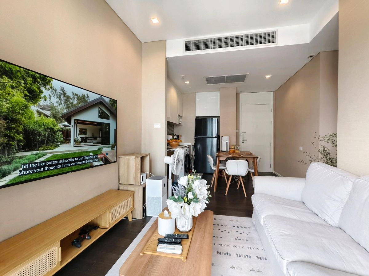 รูป 🔥 ชั้นสูง วิวสวย ห้อง 2 นอน พร้อมเข้าอยู่ The Saint Residences | 32,000 - รูปที่ 5/21