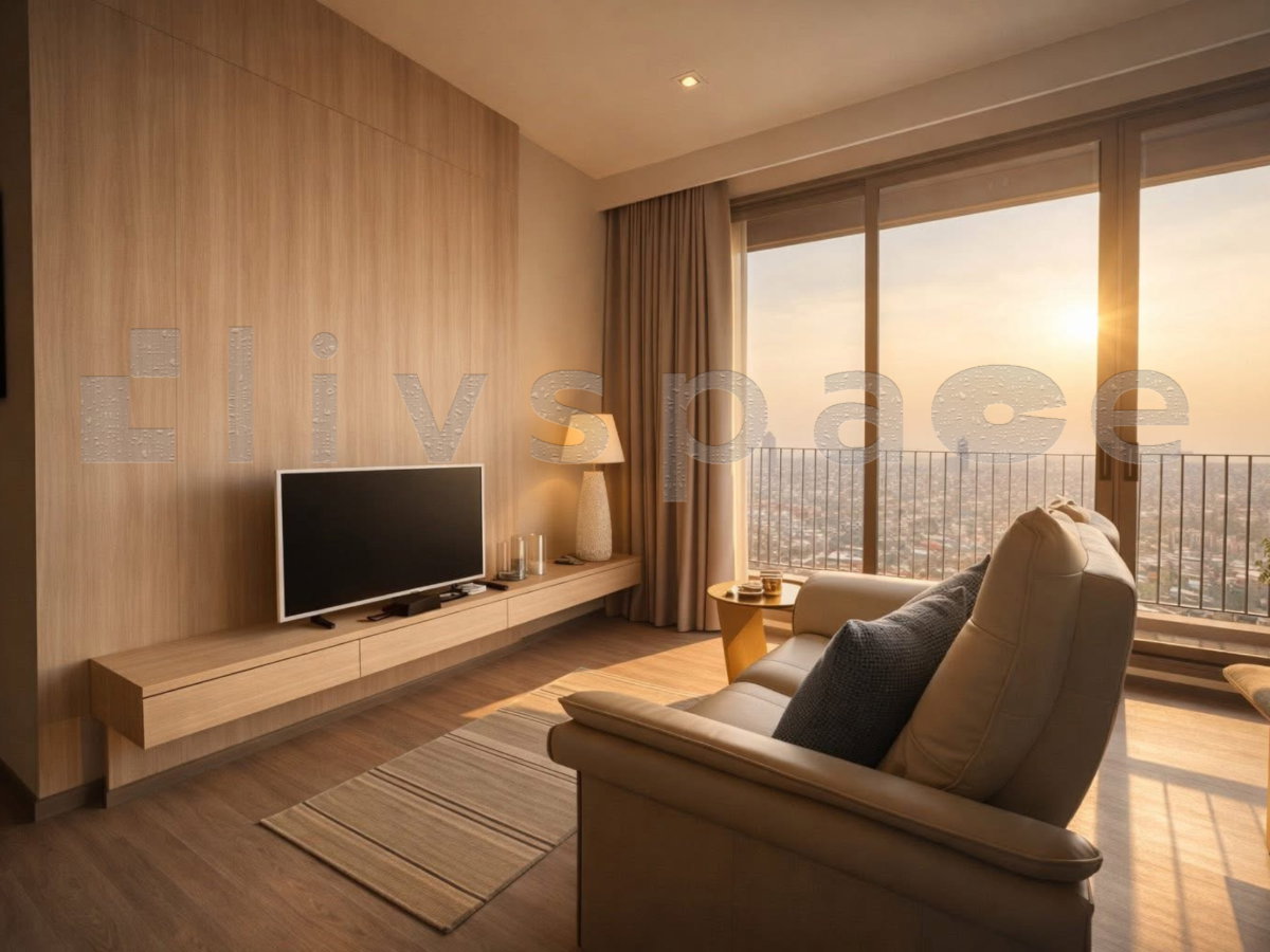 รูป ▚ LI140ツ ให้เช่า: Rhythm Charoenkrung Pavillion 2BR 98sqm. 79K ✨ ห้องไซส์ใหญ่ วิวสวย พร้อมห้องเมดและโซนซักล้างแยก ชั้นสูงทิศไม่ร้อน 🏙️ - รูปที่ 1/13