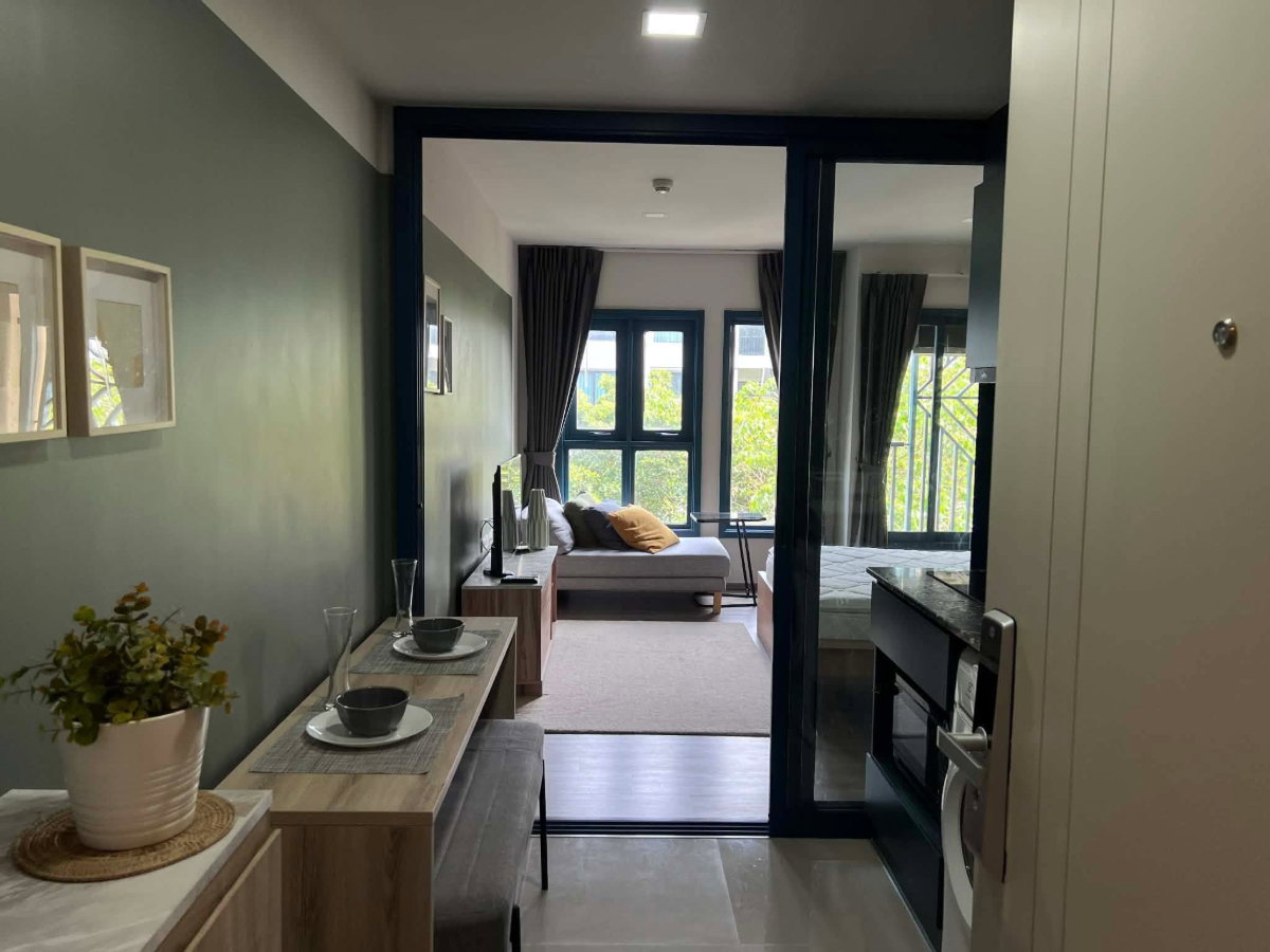 รูป [RENT] ST0854 เดอะ เบส สุขุมวิท 50   The Base Sukhumvit 50      (แอดไลน์มี @นำหน้า LINE ID :  @idhomeland) - รูปที่ 6/10