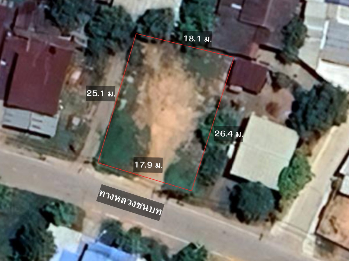 รูป ที่ดิน 114.7 ตร.วา ติดถนนลาดยาง พร้อมสร้าง อยู่ในชุมชน | บึงเนียม ขอนแก่น - รูปที่ 5/5