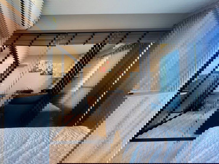 รูป เครื่องใช้ไฟฟ้าครบ ให้เช่า คอนโดเลต มิสท์ พระราม9 พร้อมเข้าอยู่ วันที่ 8 พค 69 MRT พระราม9 เฟอร์นิเจอร์ครบ เครื่องใช้ไฟฟ้าครบ - รูปที่ 9/11