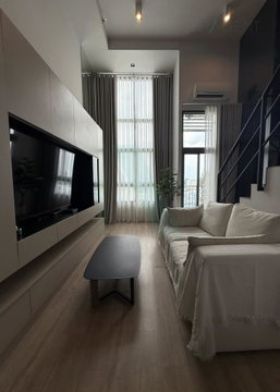 🚩 For Rent Condo IDEO RAMA 9 - ASOKE Building 1, Floor 30,1 bed room, Room size 38 sqm