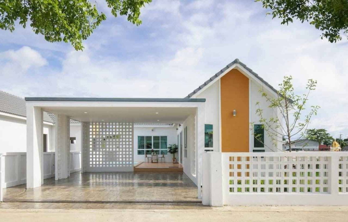 รูป ให้เช่า Pool Villa หางดง(บ้านถวาย) เชียงใหม่ พร้อมตกแต่ง เฟอร์ไม้สักทุกห้อง (R1030) T.0946511456 - รูปที่ 2/13