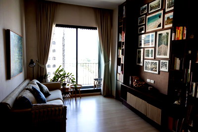 ขายคอนโด : ขายคอนโด เดอะ แคปปิตอล เอกมัย-ทองหล่อ อาคาร 1 ชั้น 14 2 ห้องนอน ขนาด 58 ตรม ใกล้ ท่าเรือทองหล่อ